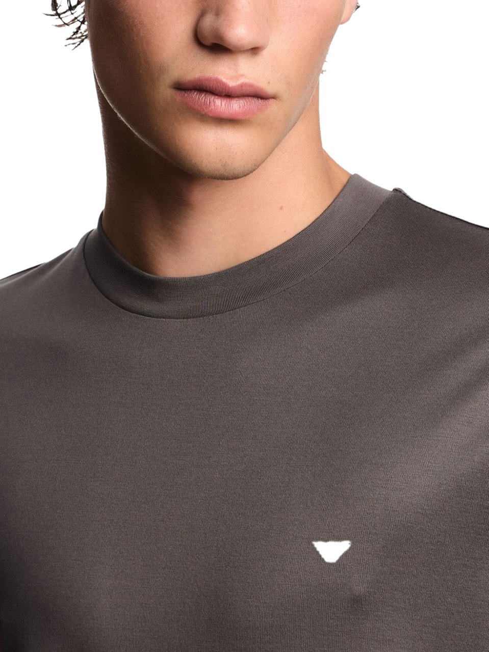 Emporio Armani T-Shirts And Polos Grey Grijs