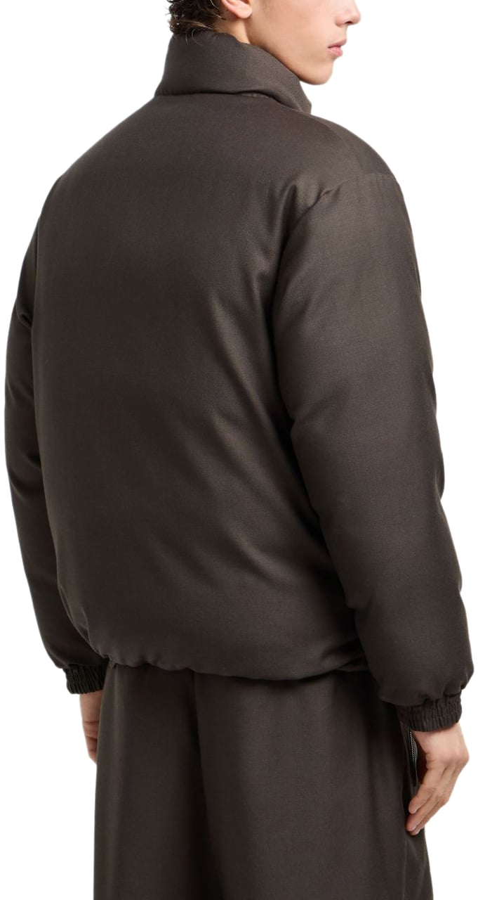 Emporio Armani Coats Black Zwart