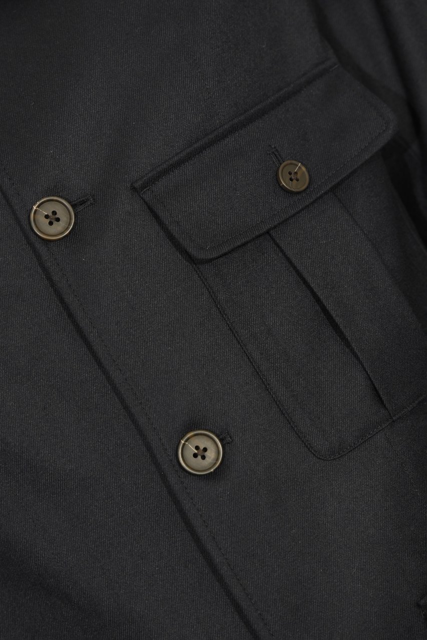 Emporio Armani Jackets Blue Blauw