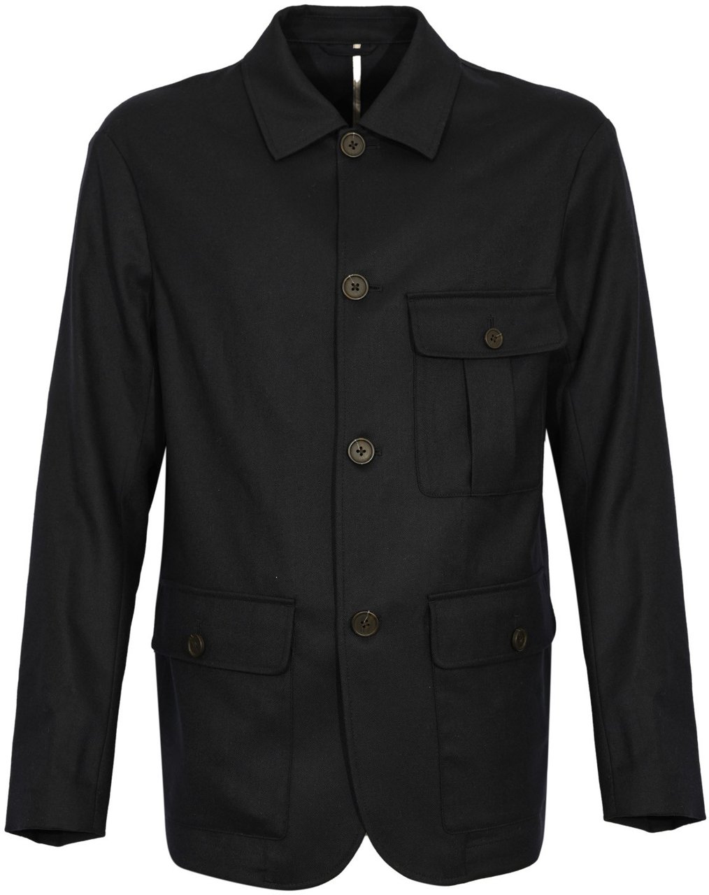 Emporio Armani Jackets Blue Blauw