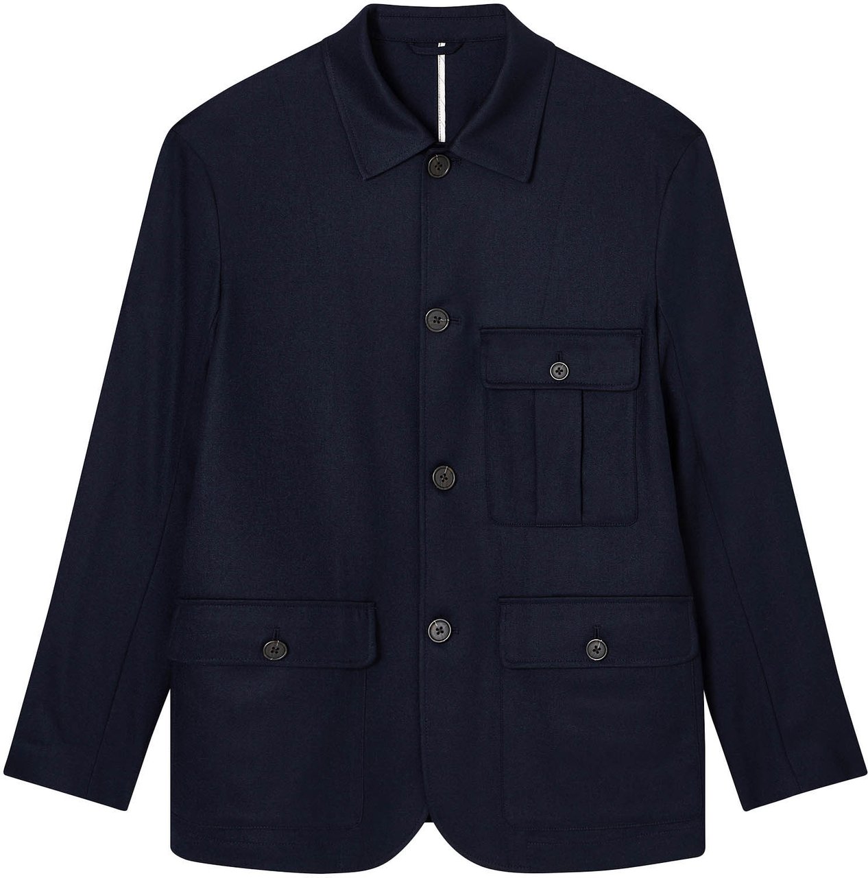 Emporio Armani Jackets Blue Blauw
