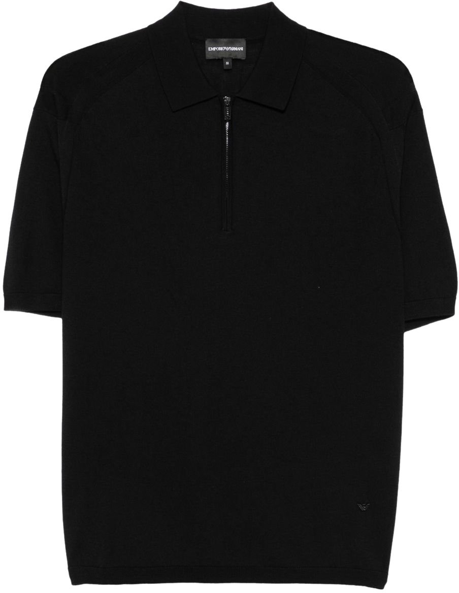 Emporio Armani T-Shirts And Polos Black Zwart