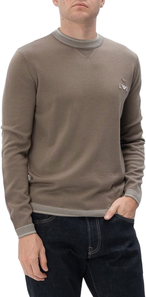 Emporio Armani Sweaters Beige Beige
