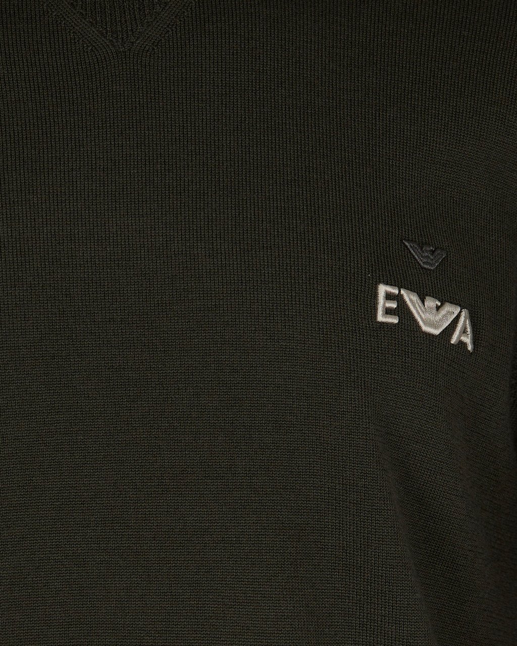 Emporio Armani Sweaters Black Ink Zwart
