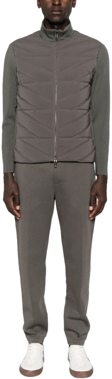 Emporio Armani Coats Grey Grijs