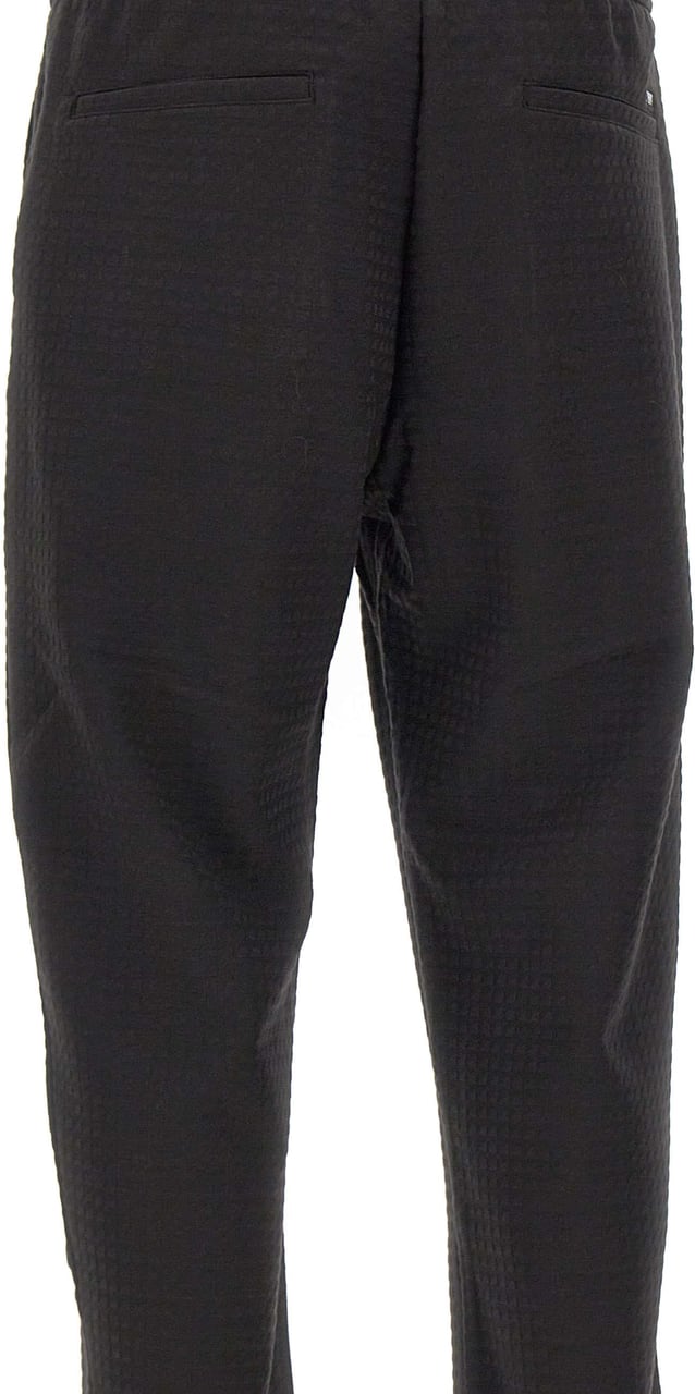 Emporio Armani Trousers Black Zwart