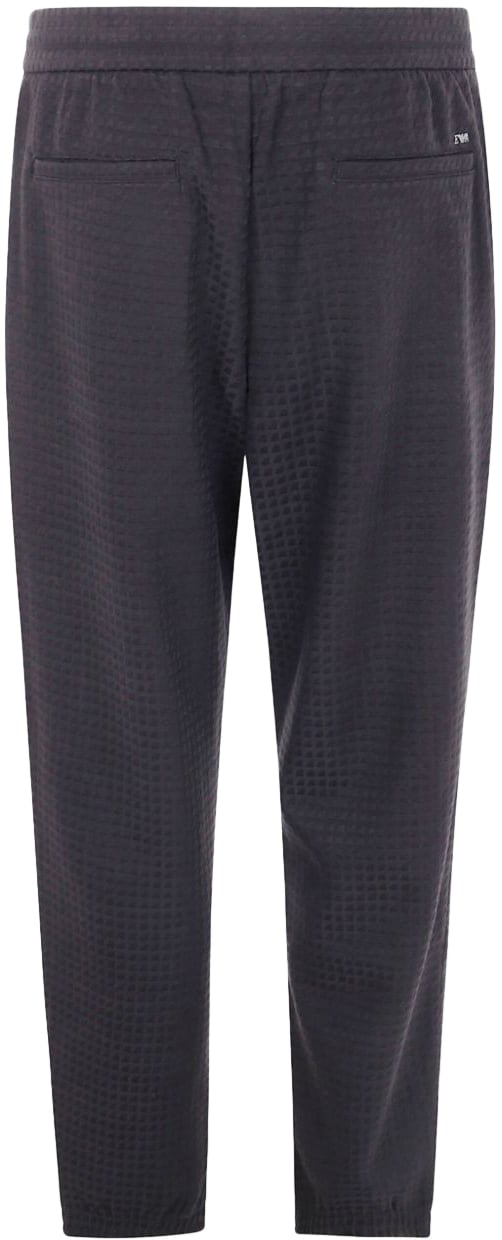 Emporio Armani Trousers Black Zwart