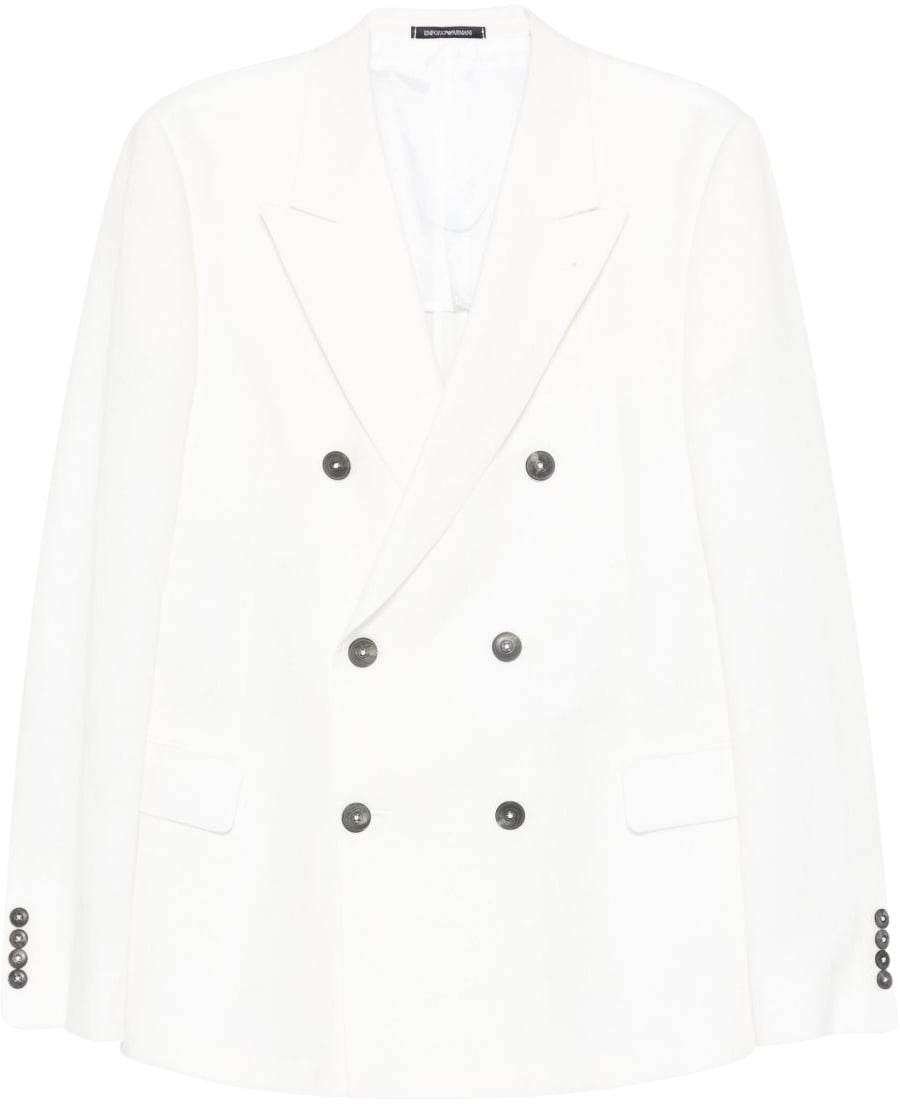 Emporio Armani Jackets White Wit