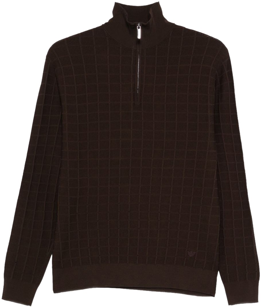 Emporio Armani Sweaters Brown Bruin