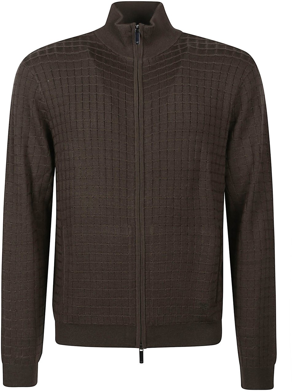 Emporio Armani Cardigan Green Groen