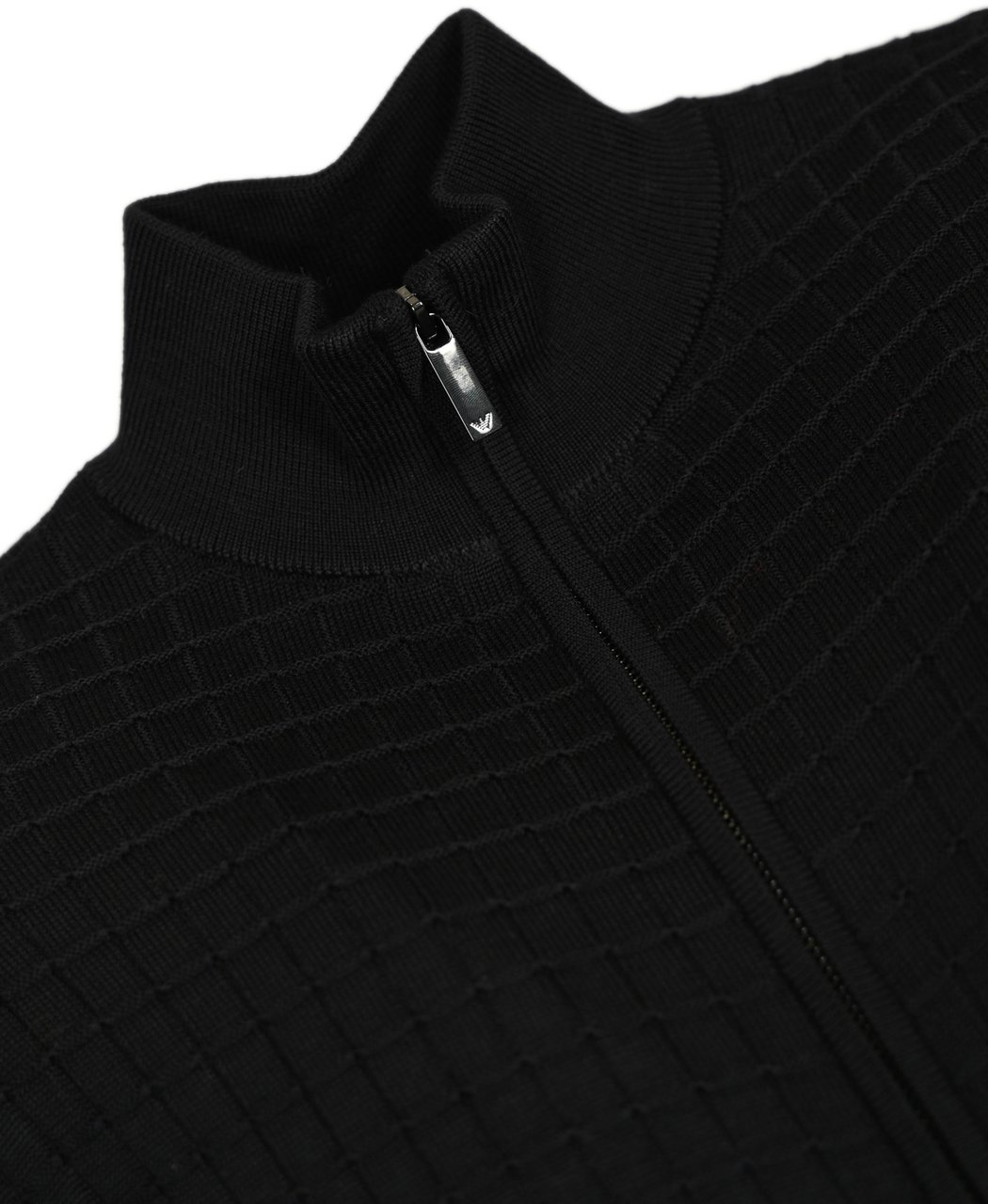 Emporio Armani Sweaters Blue Blauw