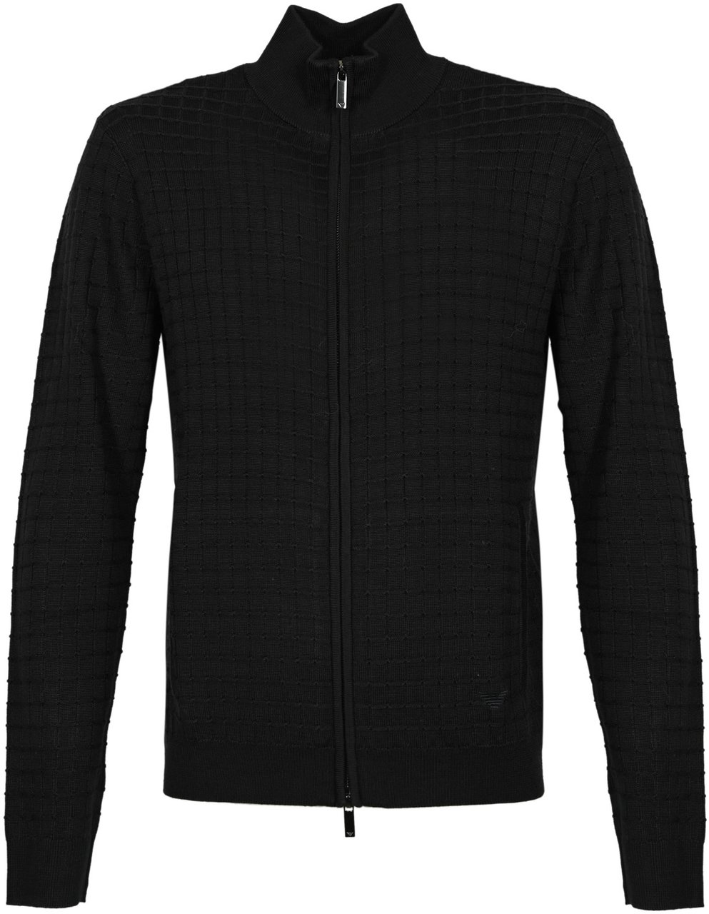 Emporio Armani Sweaters Blue Blauw