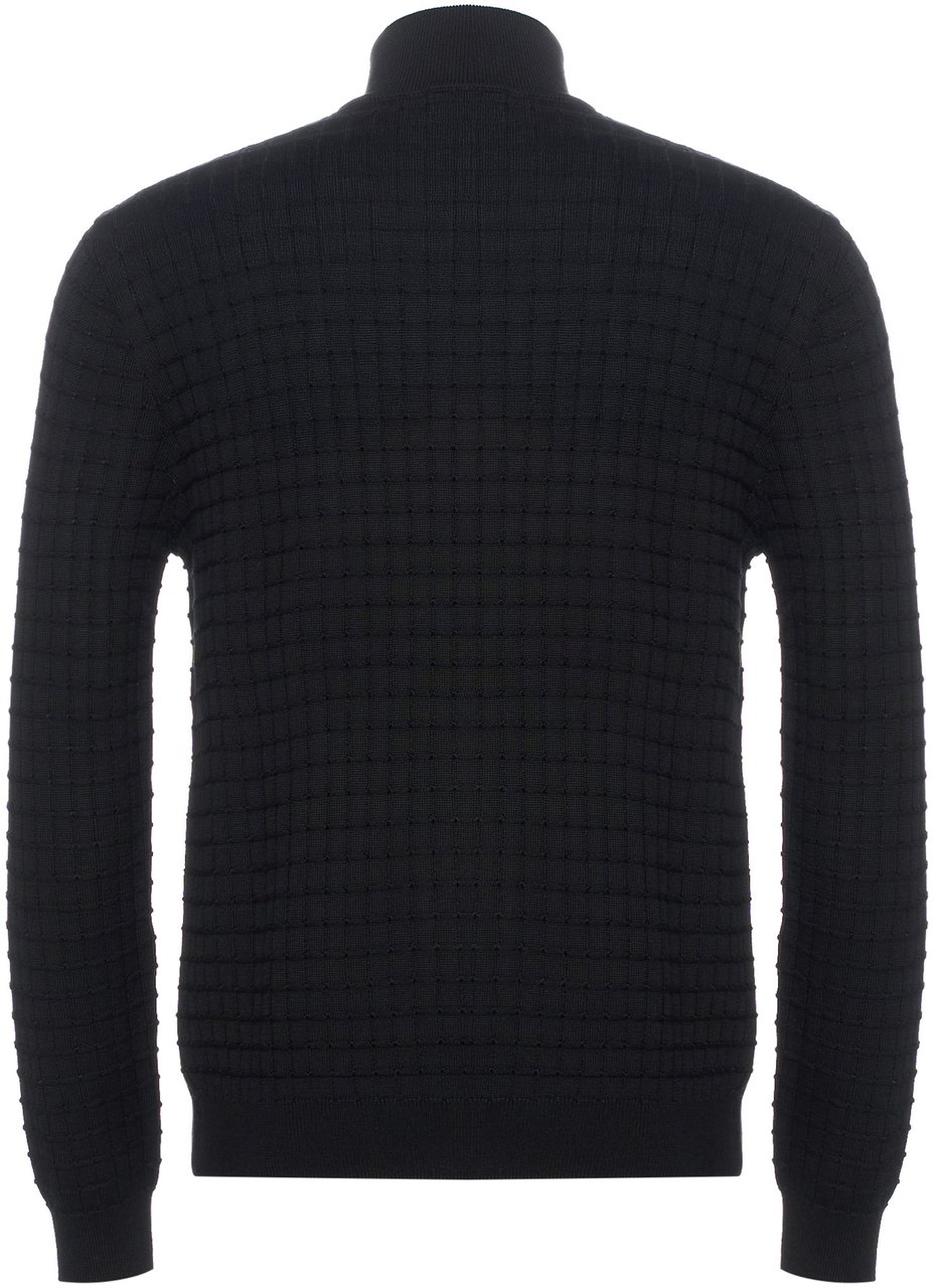 Emporio Armani Sweaters Black Zwart