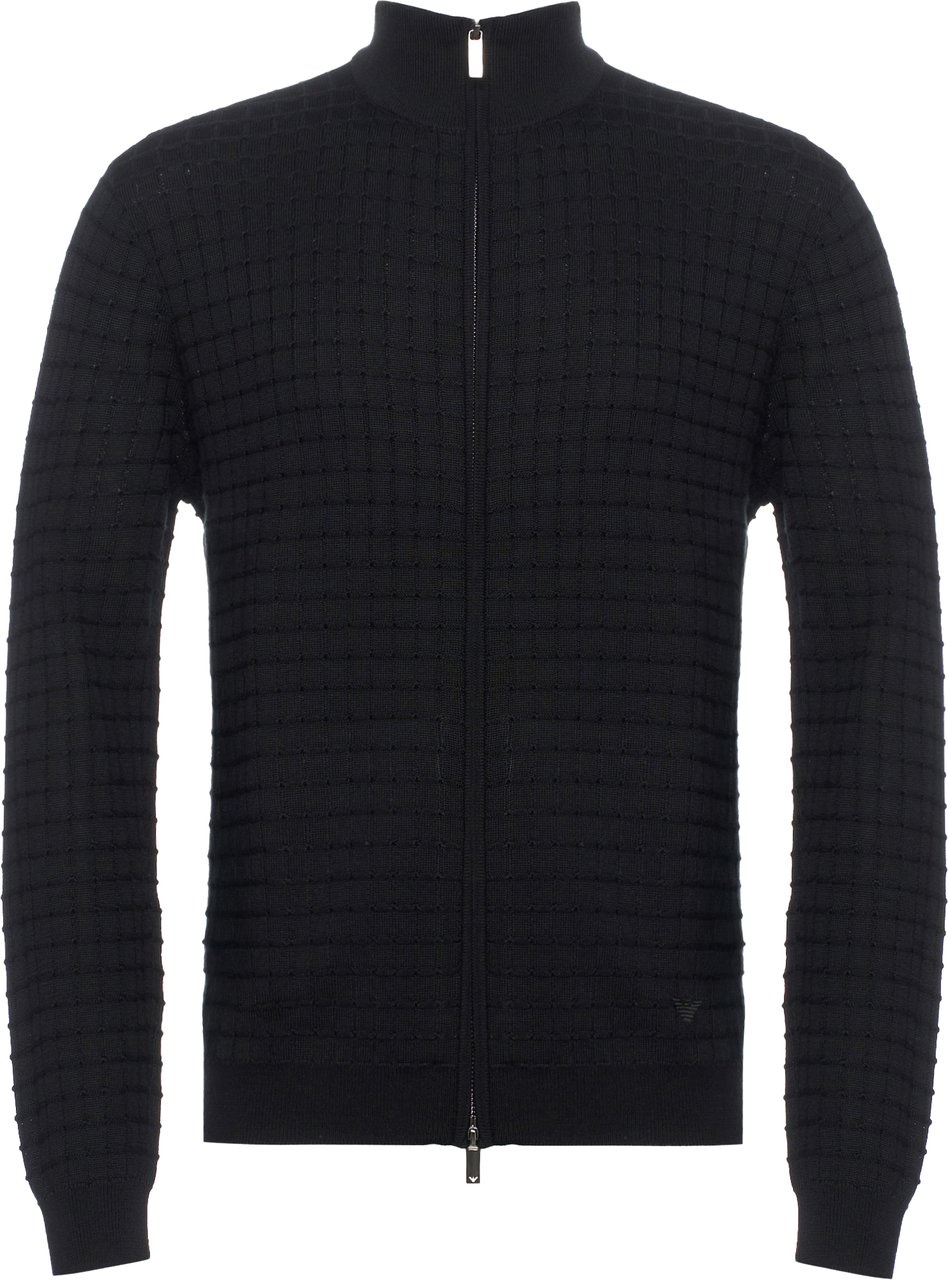 Emporio Armani Sweaters Black Zwart