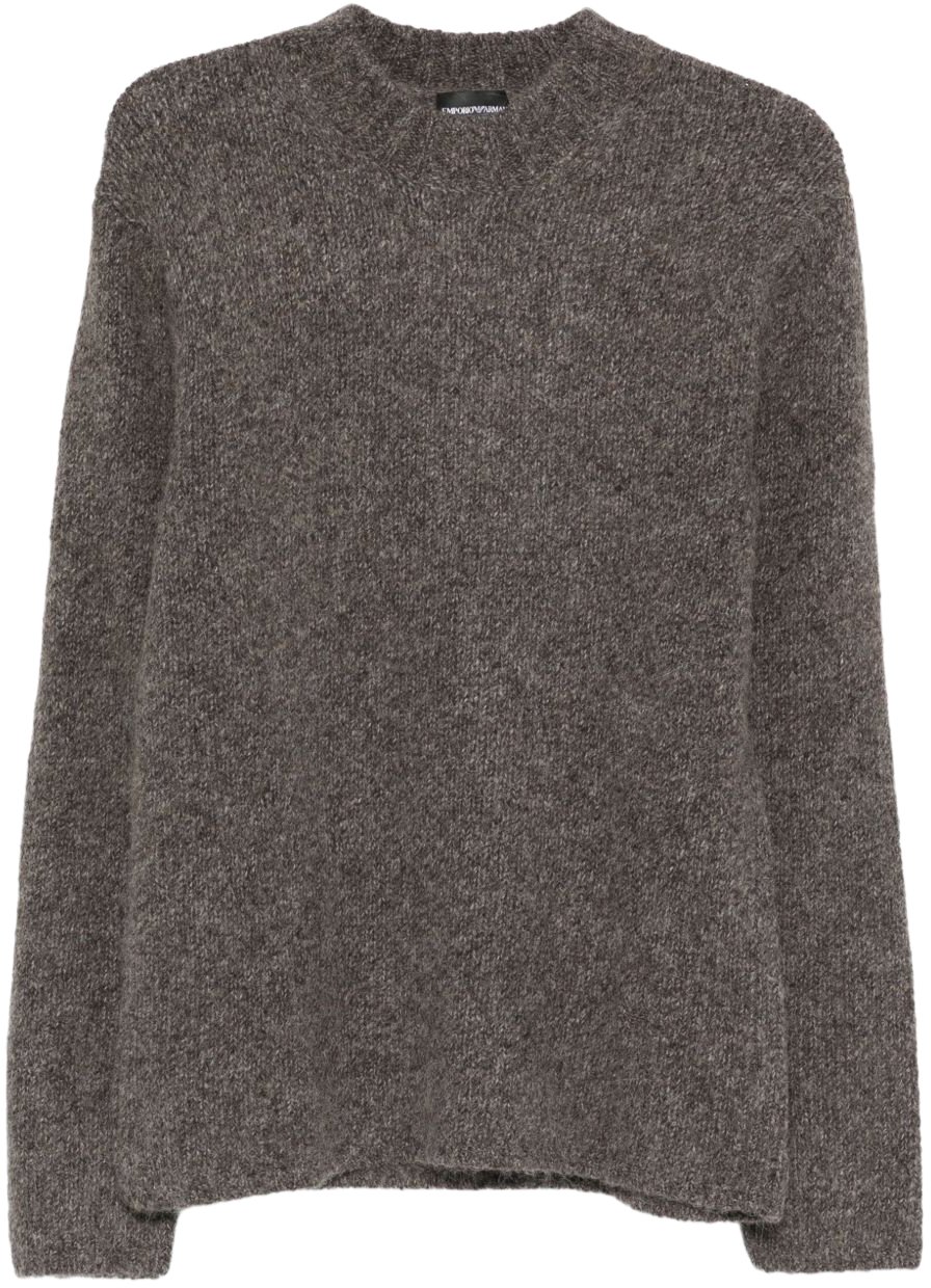 Emporio Armani Sweaters Grey Grijs