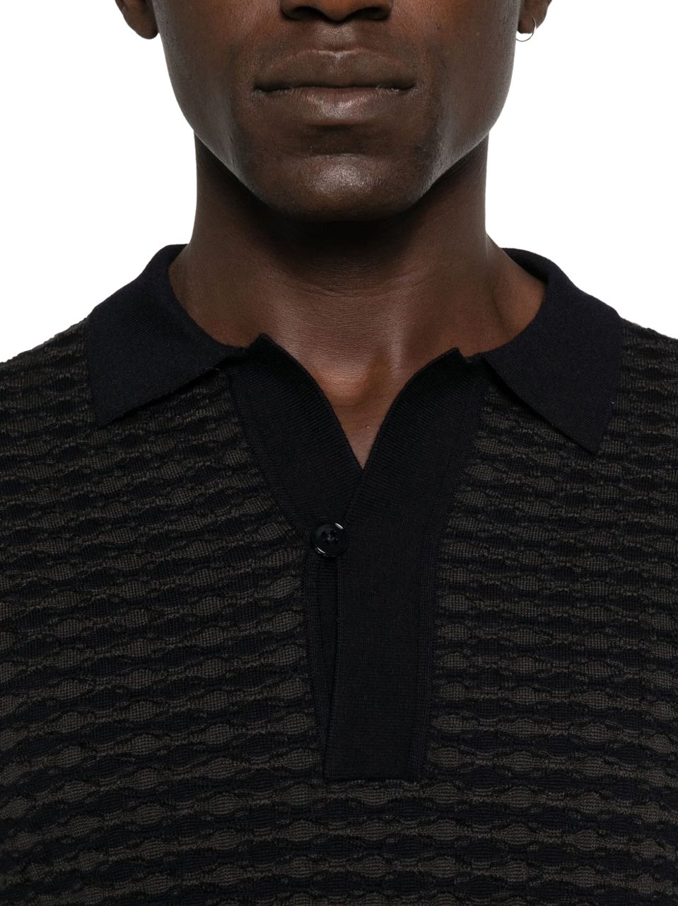 Emporio Armani Sweaters Blue Blauw