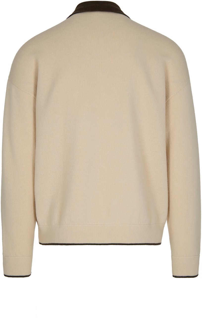 Emporio Armani Sweaters French Oak Black Ink Bruin