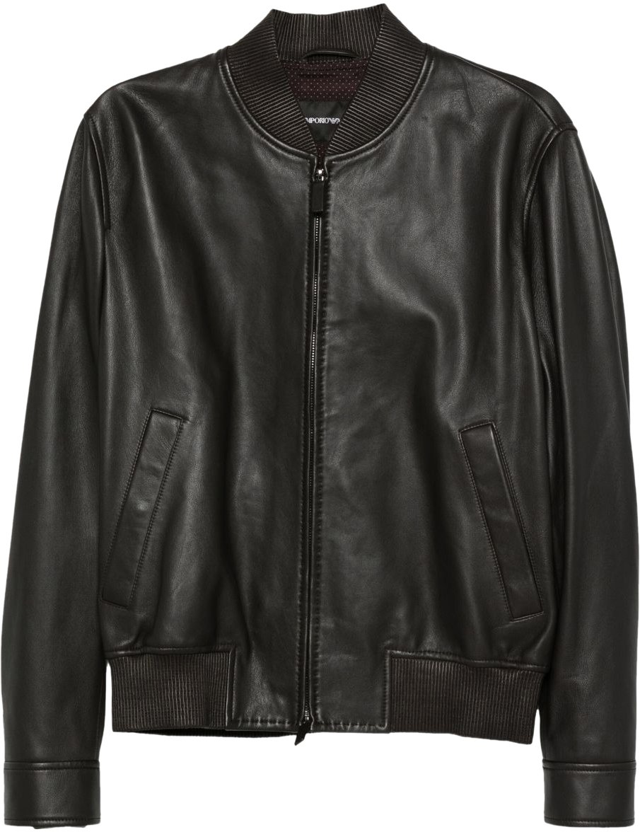 Emporio Armani Jackets Brown Bruin