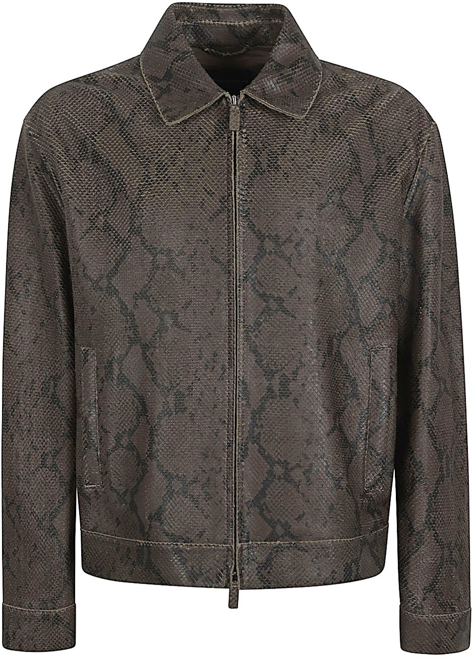 Emporio Armani Jackets Green Groen