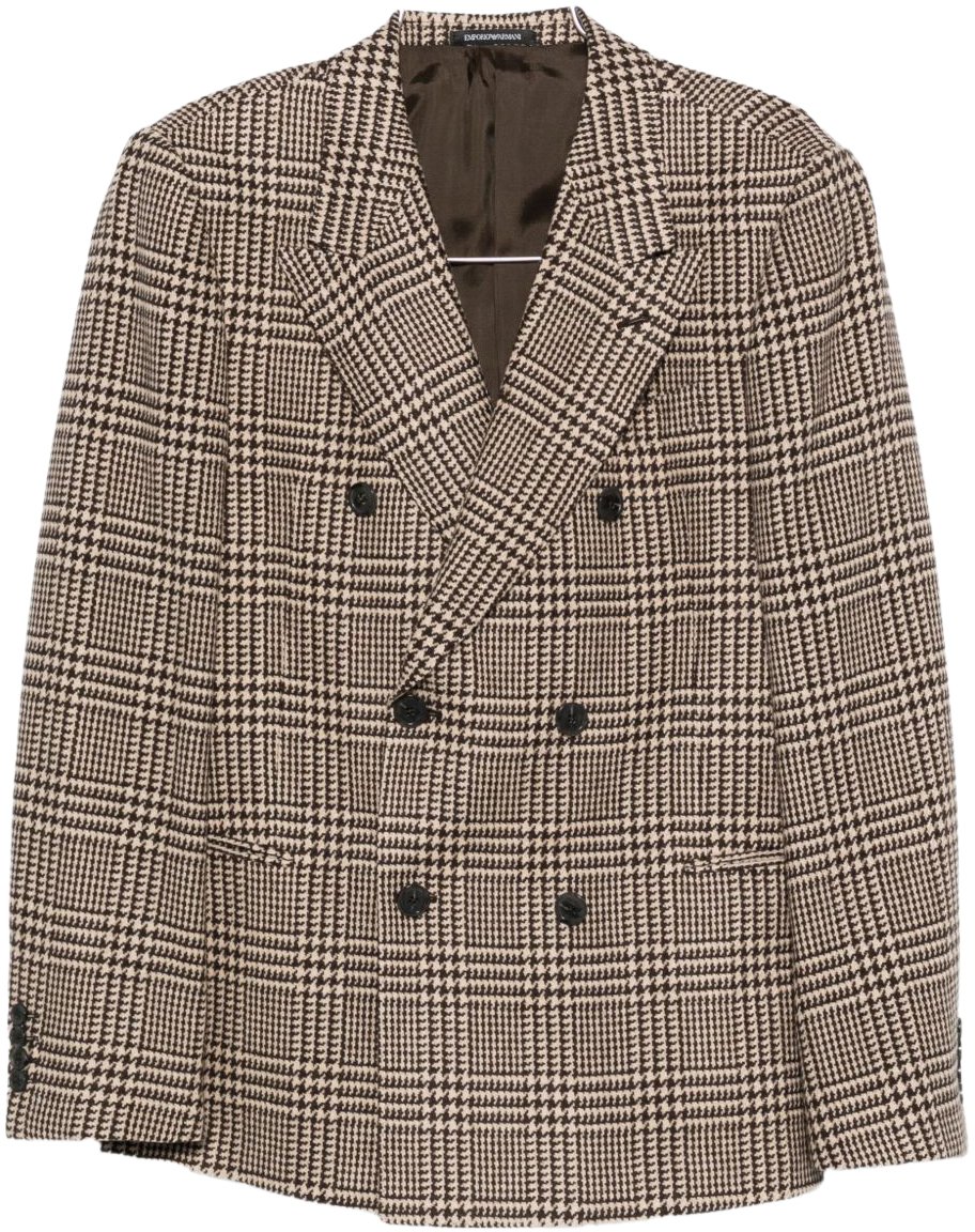 Emporio Armani Jackets Brown Bruin