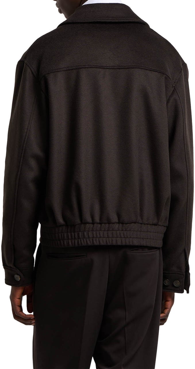 Emporio Armani Coats Brown Bruin