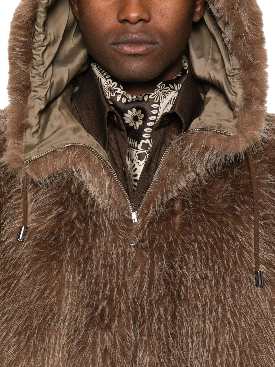 Emporio Armani Jackets Brown Bruin