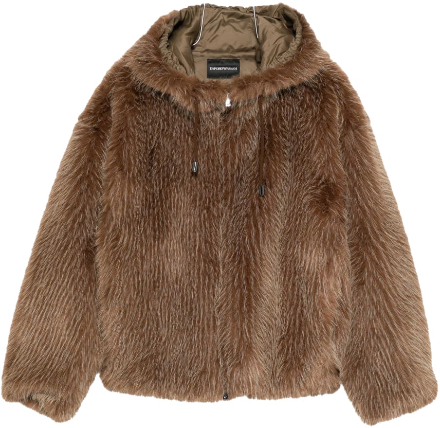 Emporio Armani Jackets Brown Bruin