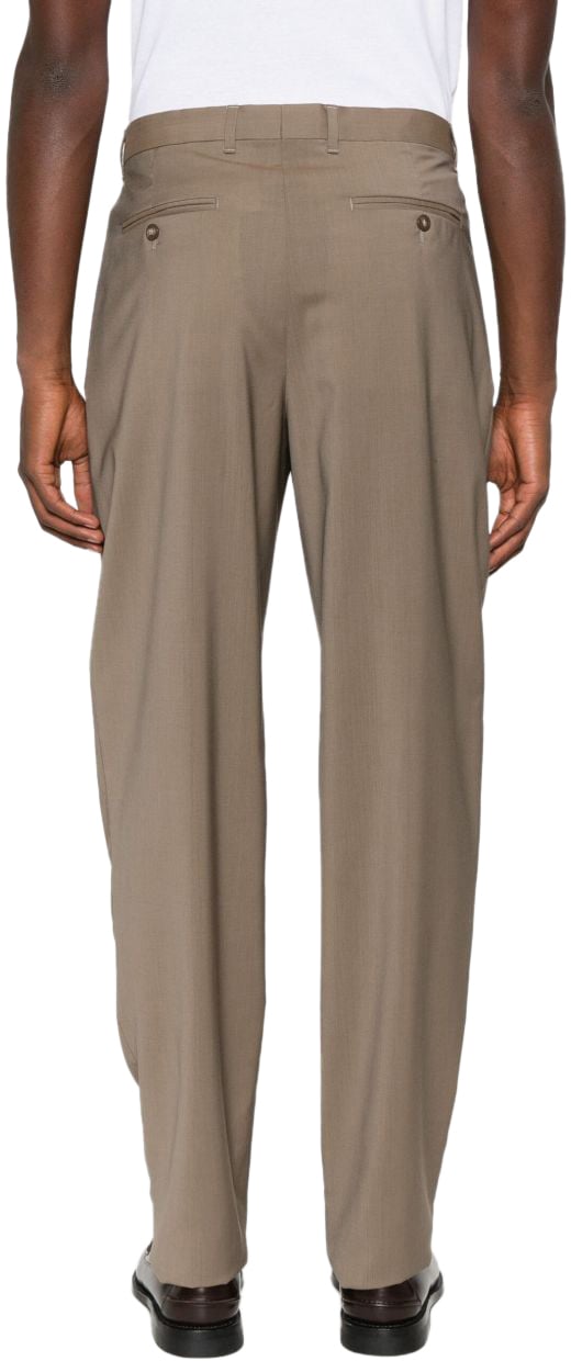 Emporio Armani Trousers Beige Beige