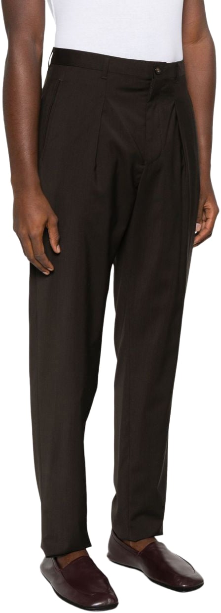 Emporio Armani Trousers Grey Grijs