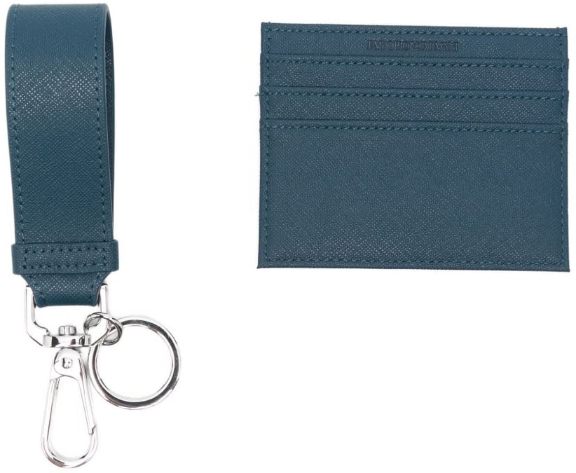 Emporio Armani Wallets Clear Blue Blauw