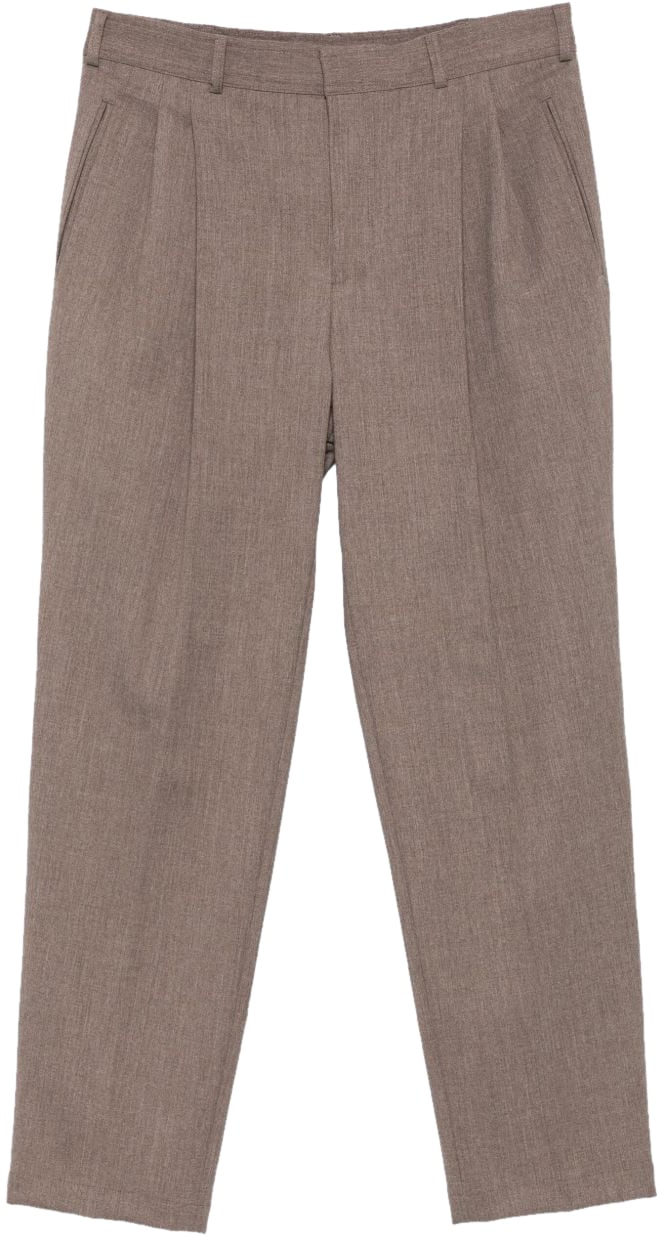 Emporio Armani Trousers Beige Beige