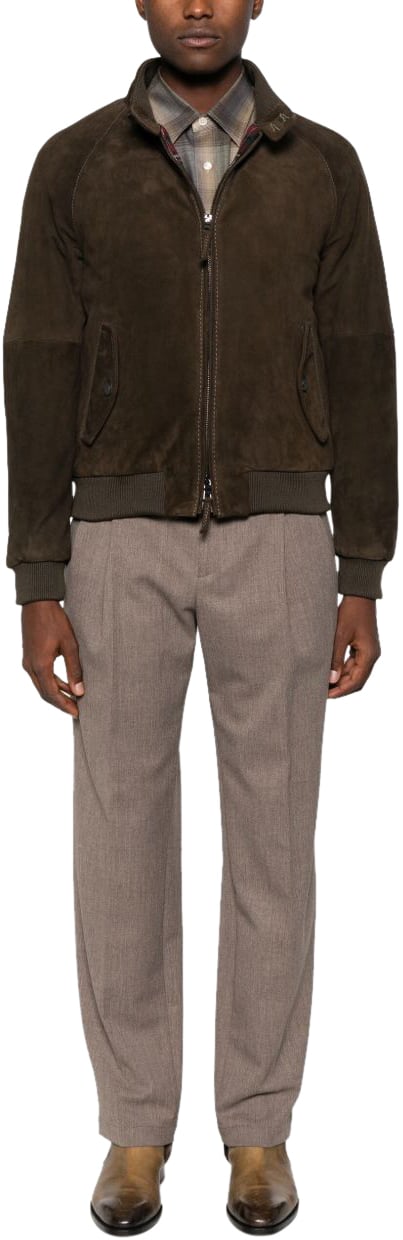 Emporio Armani Trousers Beige Beige