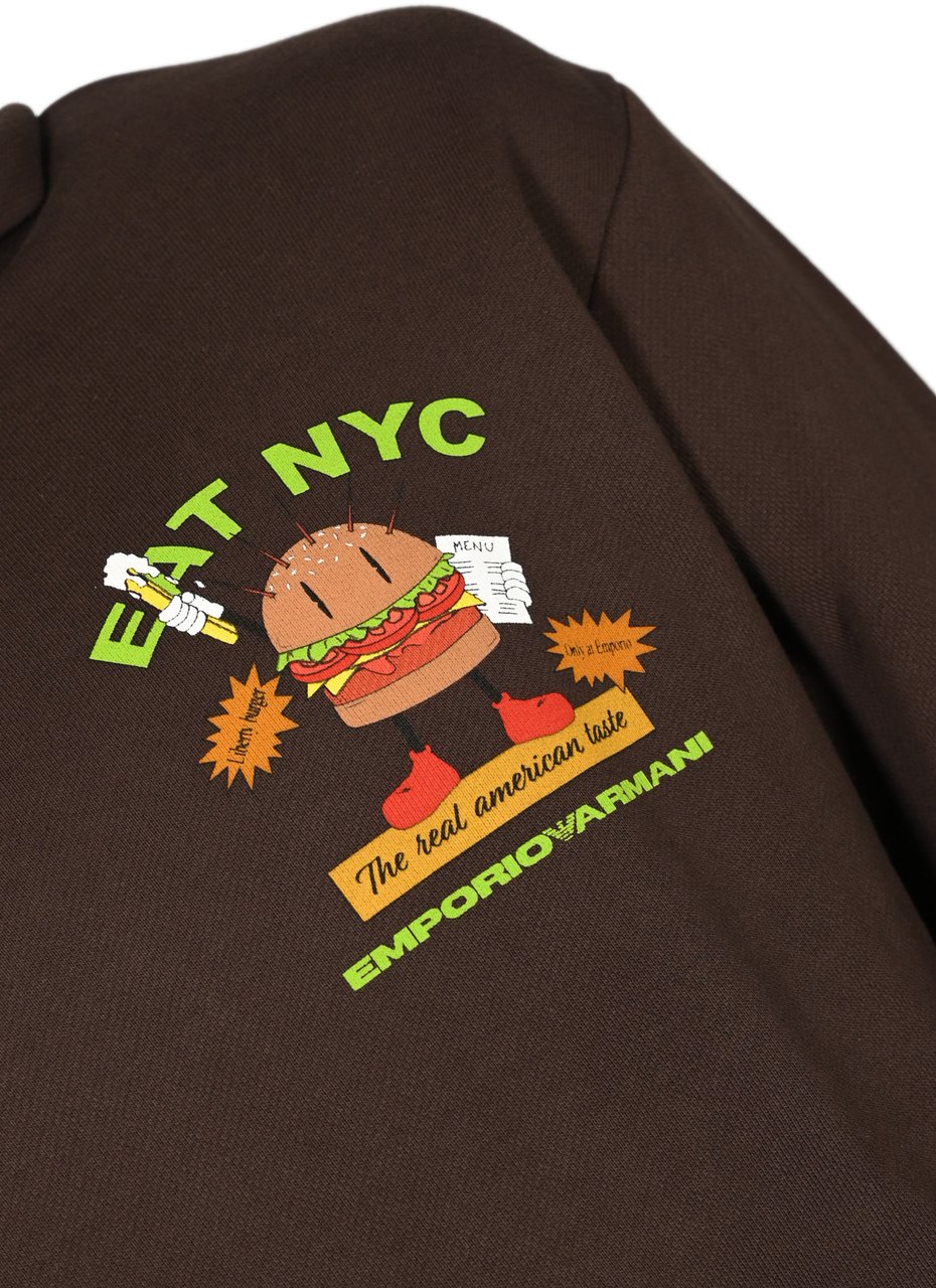 Emporio Armani Sweaters Brown Bruin