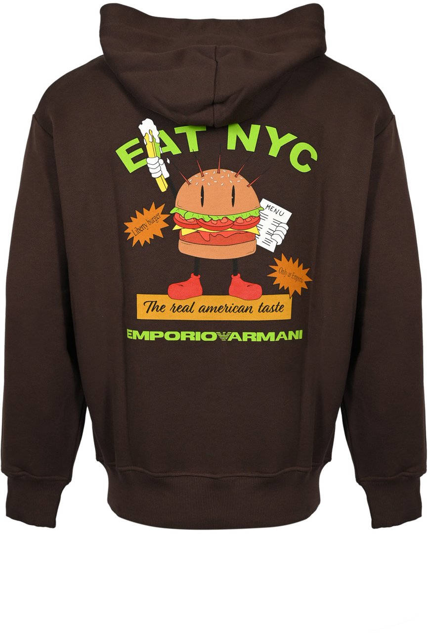 Emporio Armani Sweaters Brown Bruin