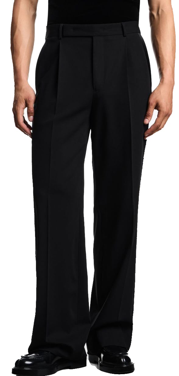 Emporio Armani Trousers Black Zwart