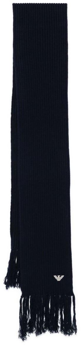 Emporio Armani Scarfs Blue Blauw