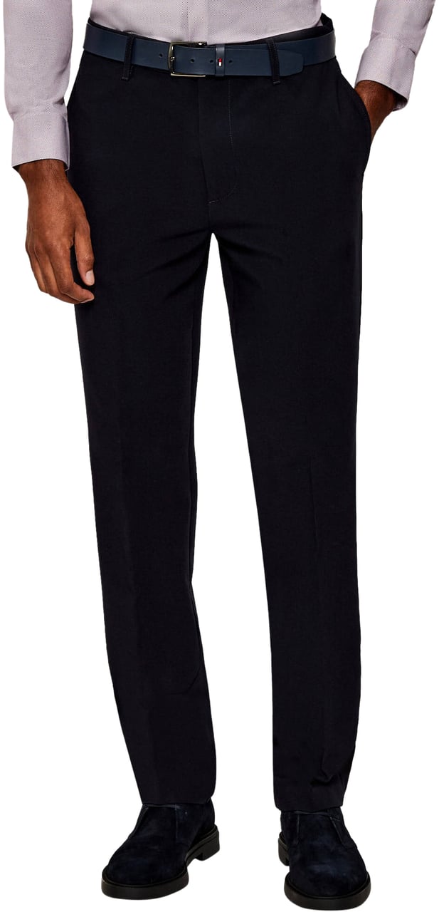 Emporio Armani Trousers Blue Navy Blauw