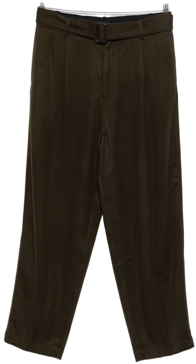 Emporio Armani Trousers Green Groen