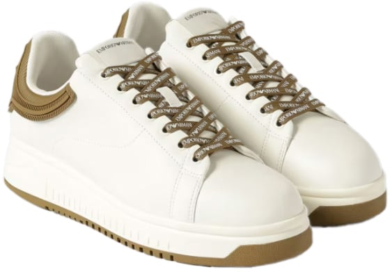 Emporio Armani Sneakers White Wit