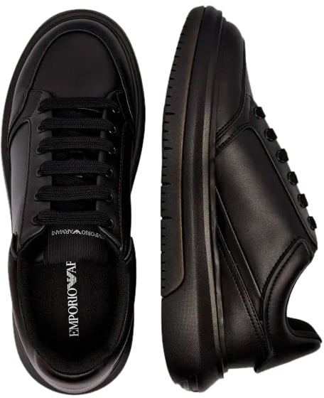 Emporio Armani Sneakers Black Zwart