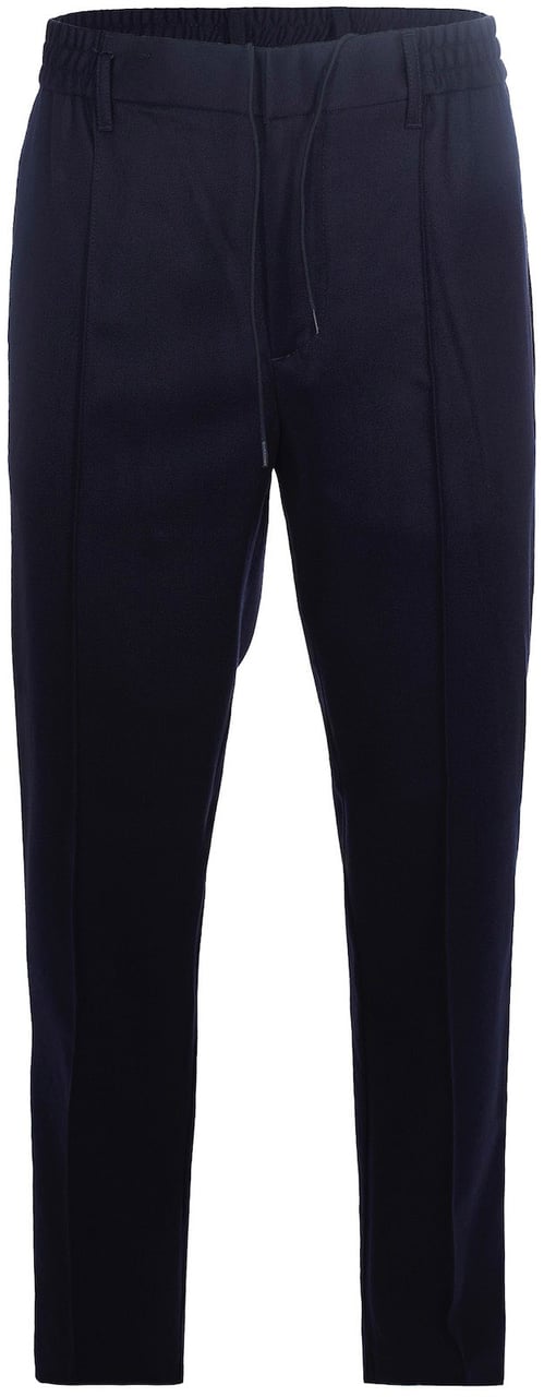Emporio Armani Trousers Iconico 0920 Blu Navy Ea Navy