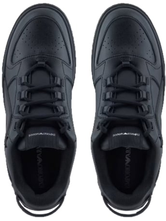 Emporio Armani Sneakers Black Zwart