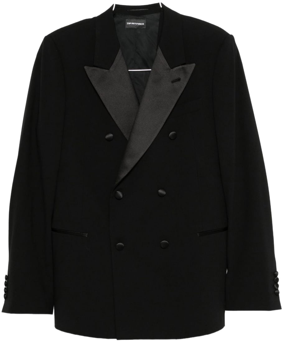 Emporio Armani Suit Black Zwart