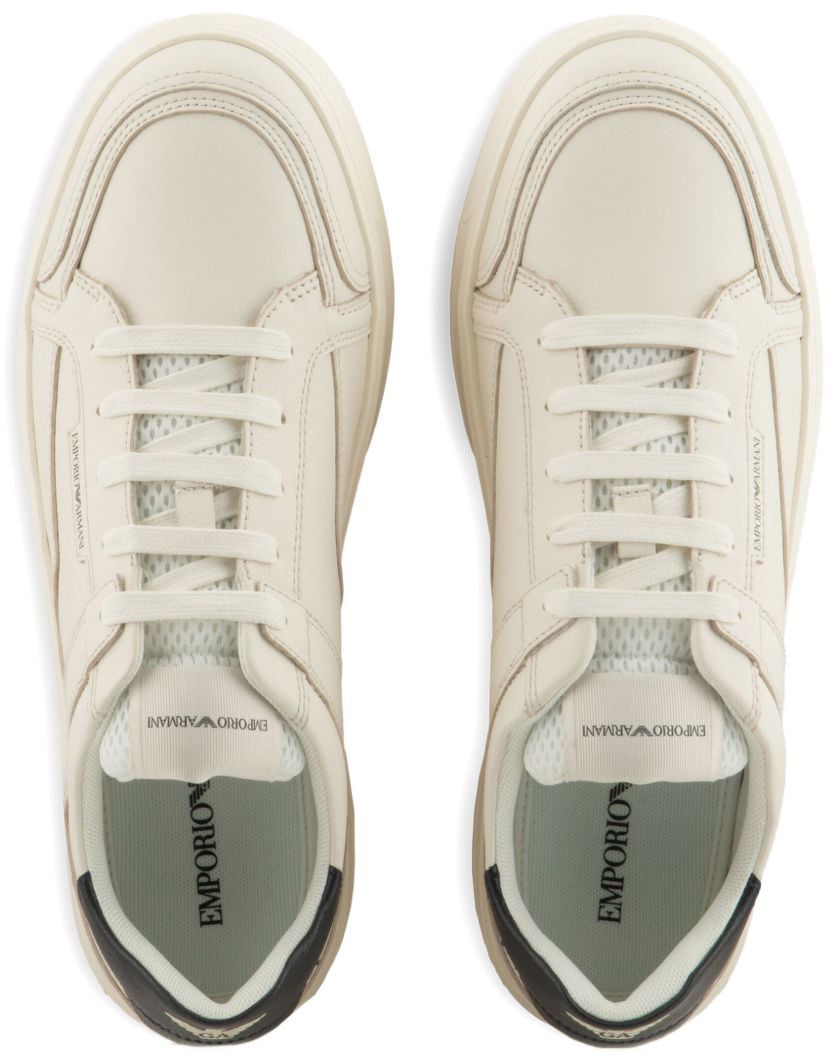 Emporio Armani Sneakers White Wit
