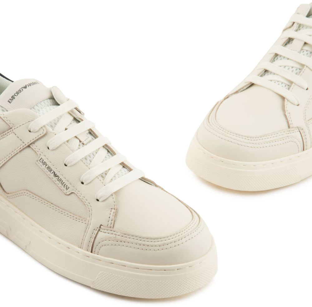 Emporio Armani Sneakers Bianco Wit