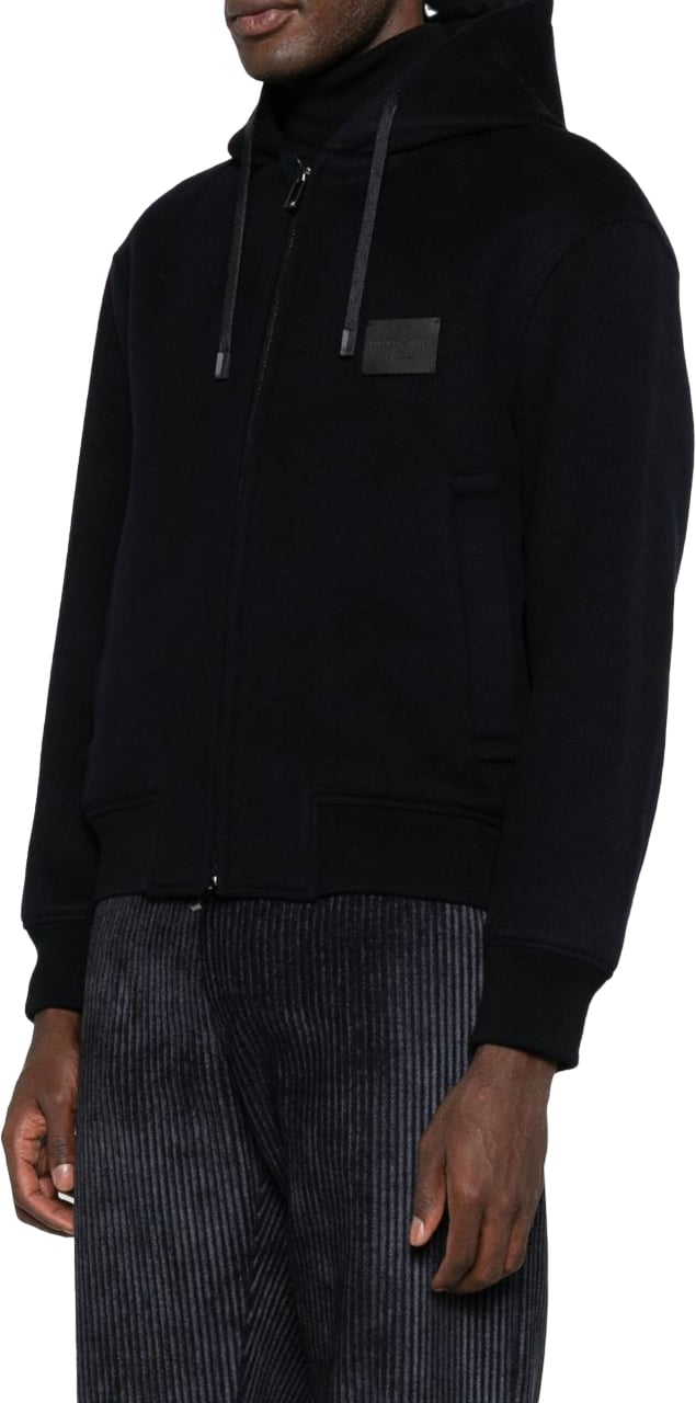 Emporio Armani Coats Blue Blauw