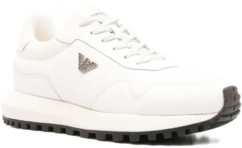 Emporio Armani Sneakers White Wit