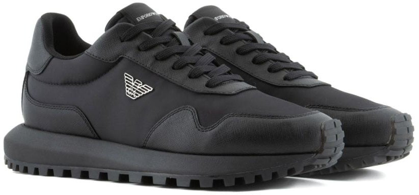 Emporio Armani Sneakers Black Zwart