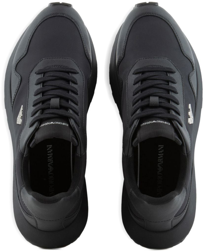 Emporio Armani Sneakers Black Zwart