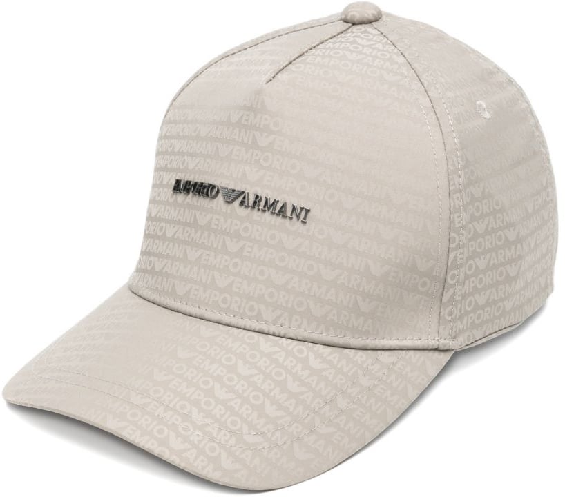 Emporio Armani Hats Dove Grey Grijs